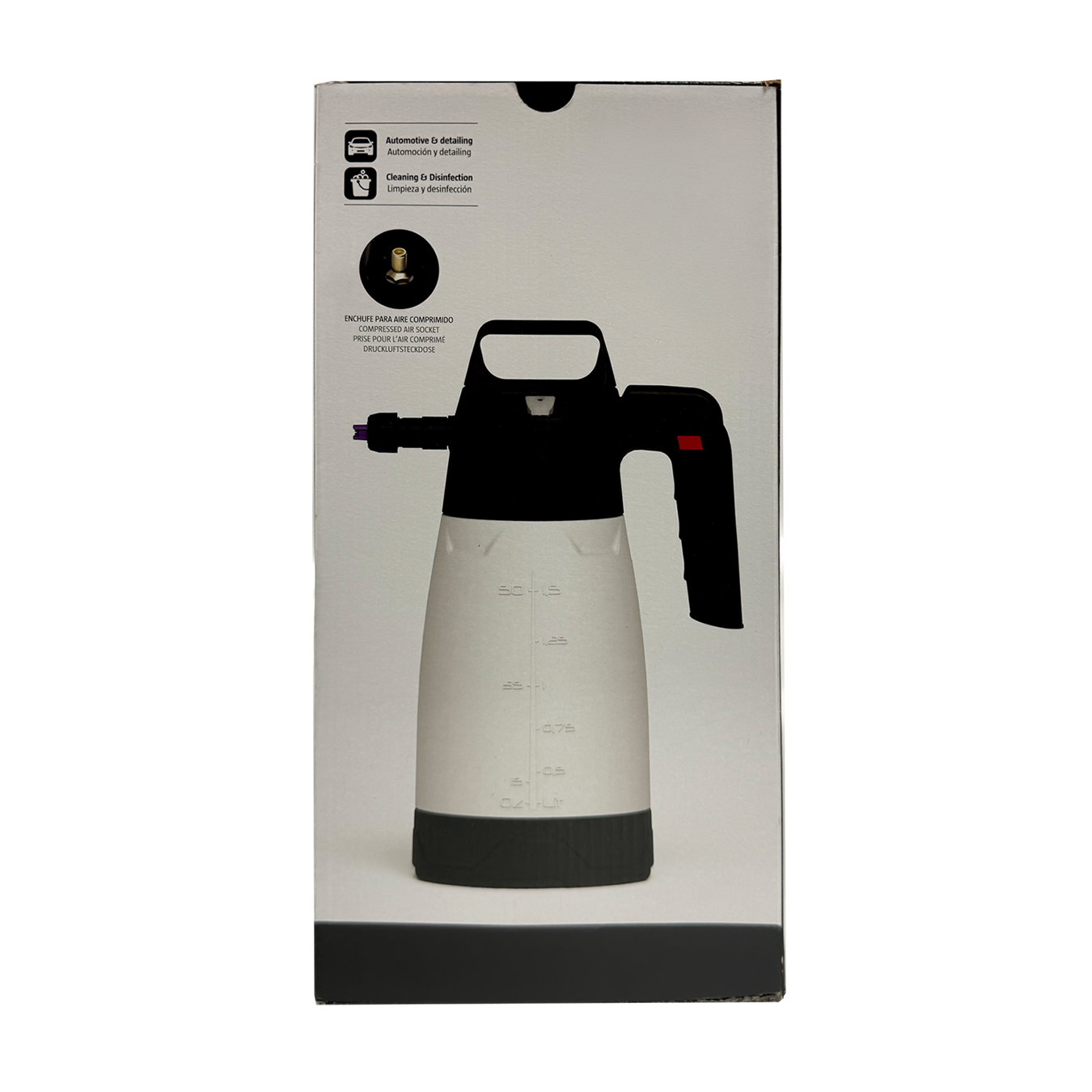 handheld lithium ion foamer
cordless foaming sprayer 2 qt