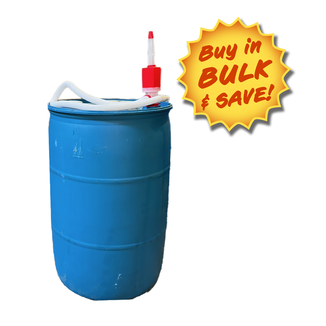 55 US Gal/ 205L Poly Drum Syphon Pump