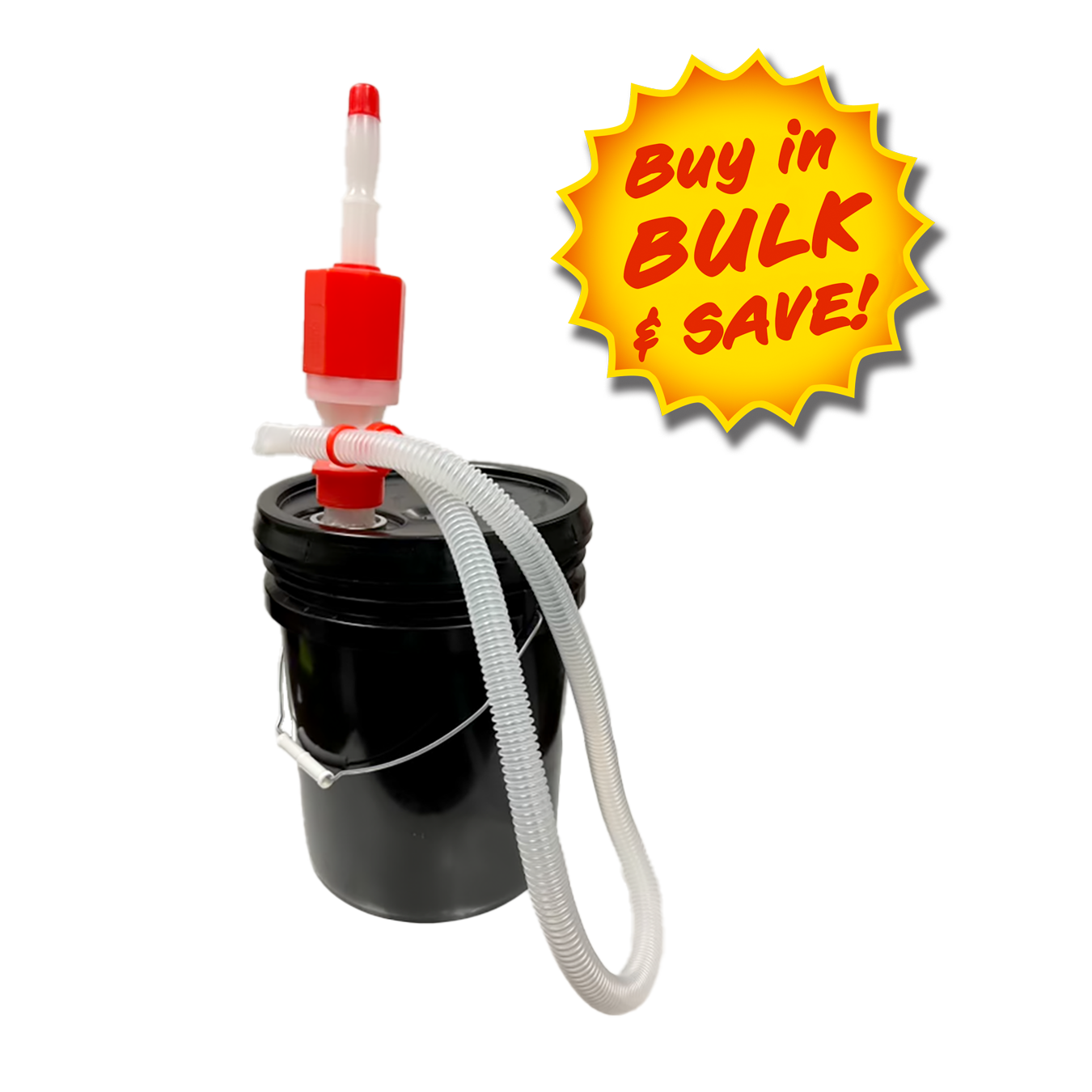 5 US Gal /20L Poly Pail Syphon Pump