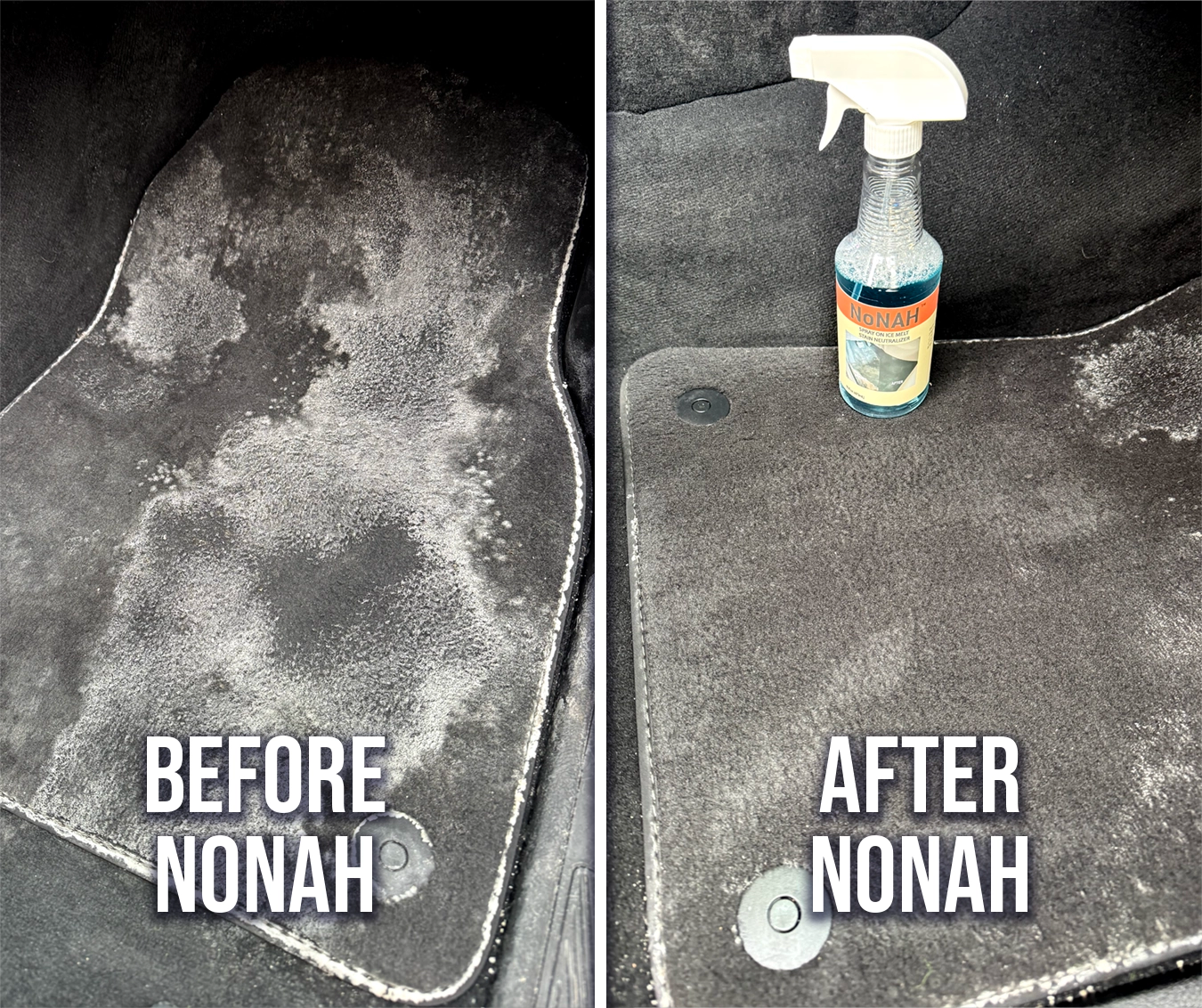 NONAH Ice-Melt & Rock Salt Stain Remover Car & Floors