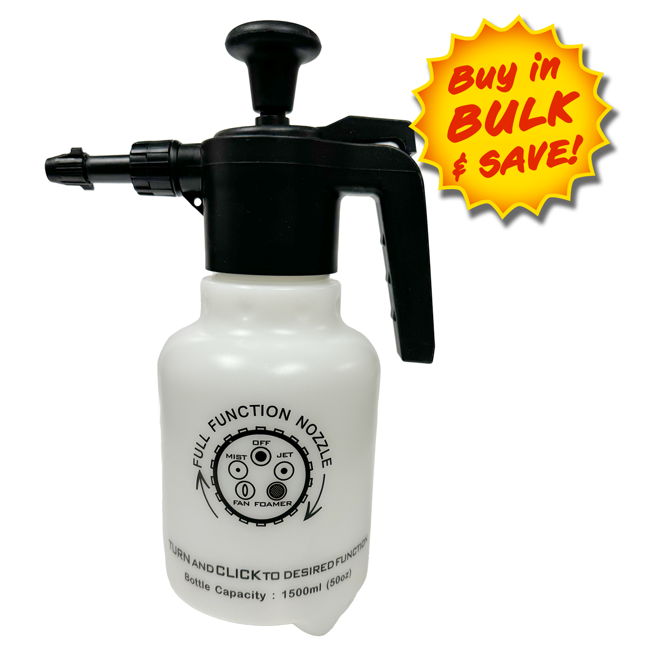 spray applicator for car detailing
pump-up foaming sprayer
chemical-resistant foamer sprayer
detailing foamer applicator
