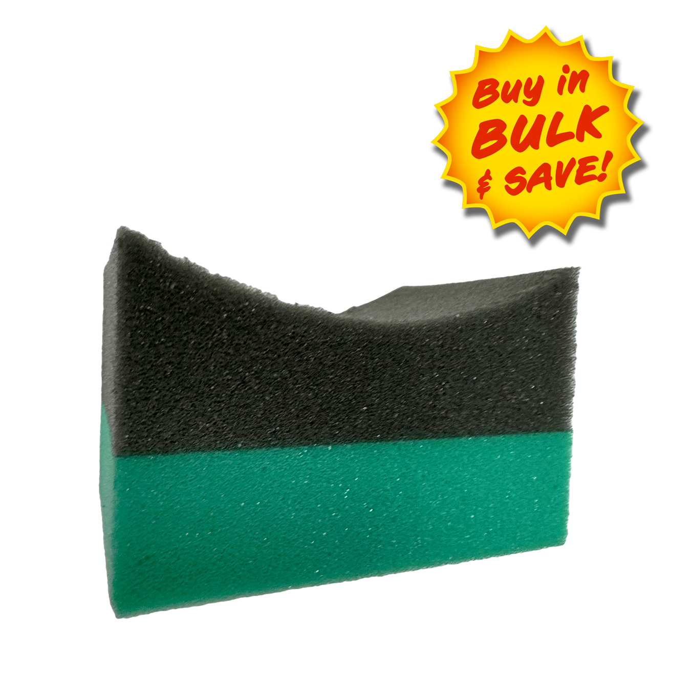 reusable tire applicator block
car detailing applicator foam
streak-free tire shine applicator