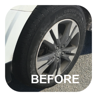 wheel detailing spray