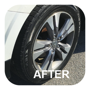 shiny car rims