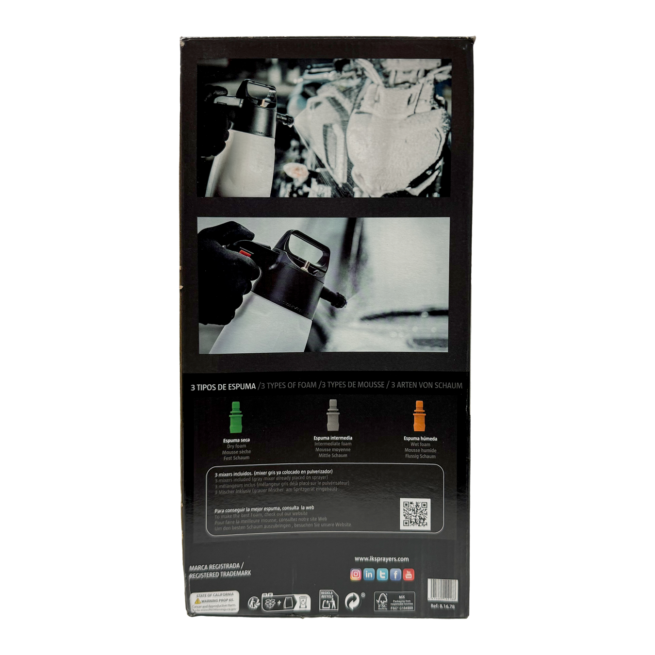 Handheld Lithium Ion Powered 2.0 Qt. Foamer