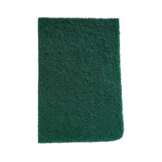 4” x 3” x ¼” Green Scrub Pads