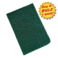 4” x 3” x ¼” Green Scrub Pads