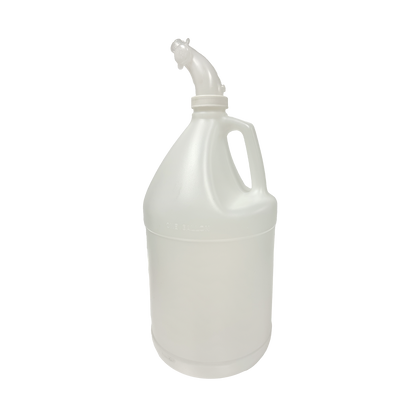 1 US gal/3.79L Bottle with glug free pour spout