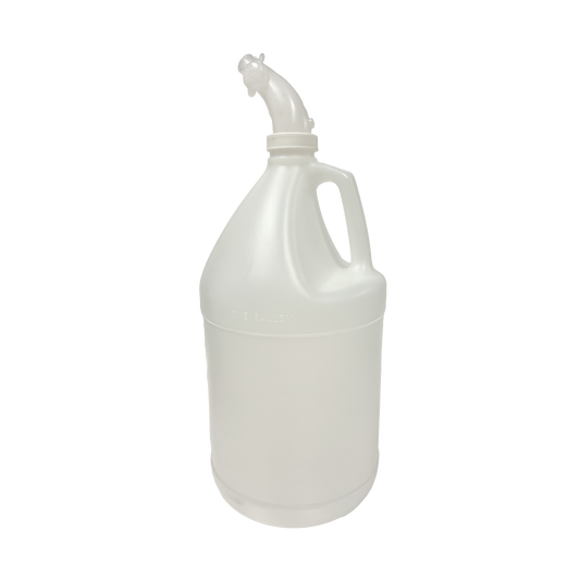 1 US gal/3.79L Bottle with glug free pour spout