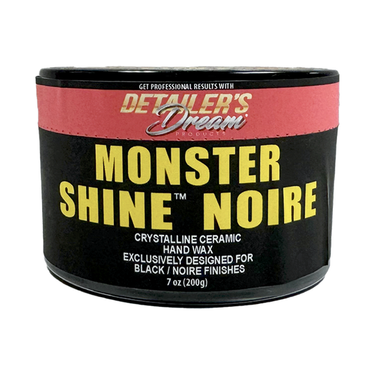 ceramic paste wax

hand applied car wax

ceramic car wax for deep gloss

long-lasting car wax protection

Monster Shine Noire
