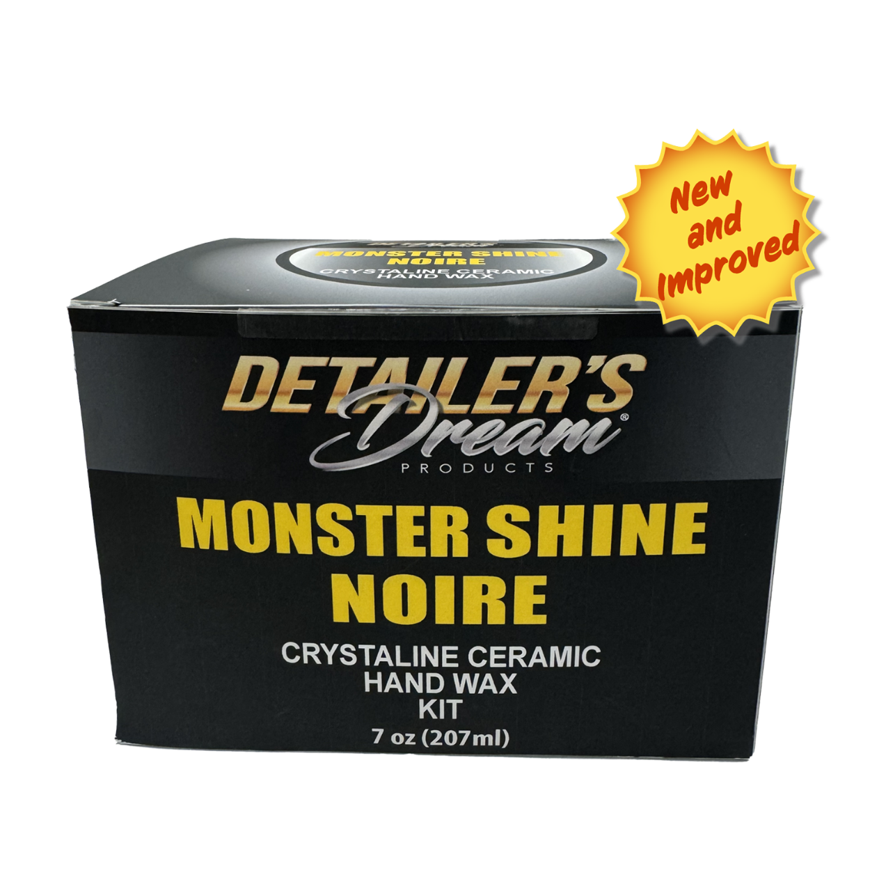 Monster Shine Noire Ceramic Hand Wax Deep Gloss Finish