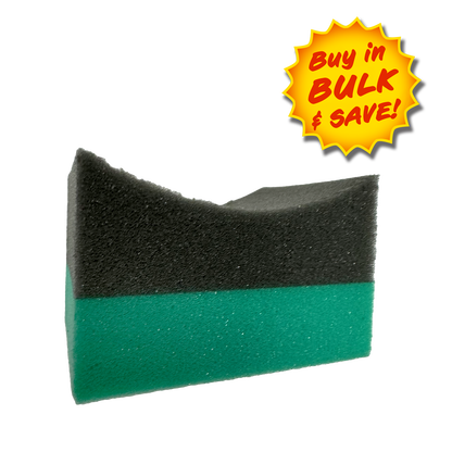 reusable tire applicator block

car detailing applicator foam

streak-free tire shine applicator