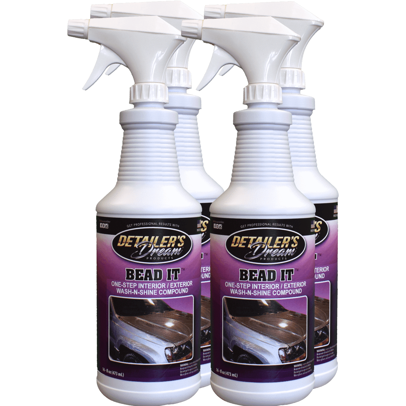 BEADIT™-One-Step Interior / Exterior Wash-n-Shine Compound-Detailer's Dream