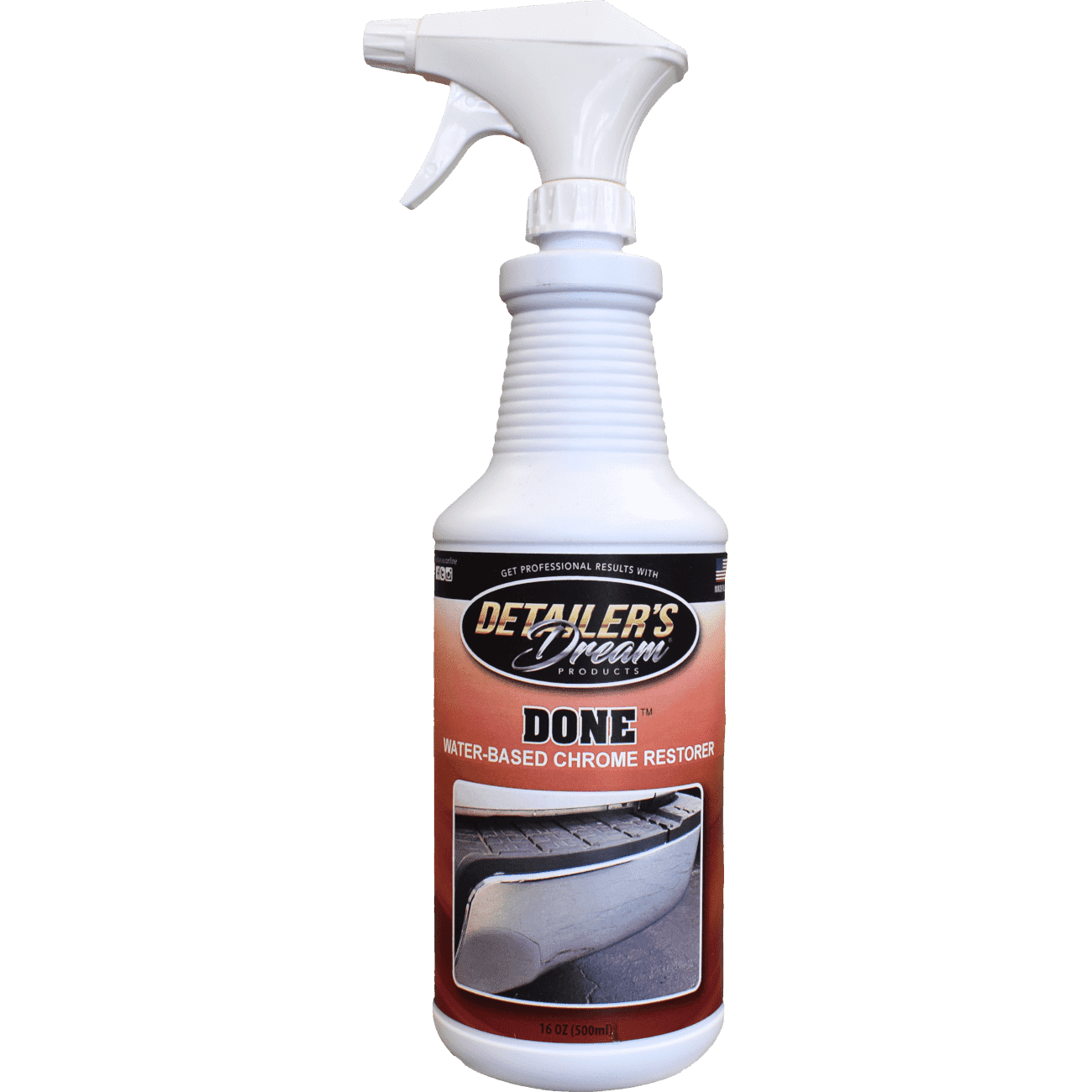 DONE & DONE™-Water Based Chrome Restorer-Detailer's Dream