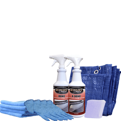 complete car detailing kit

car care kit bundle

all-in-one detailing set

interior and exterior car kit

DONE & DONE kit