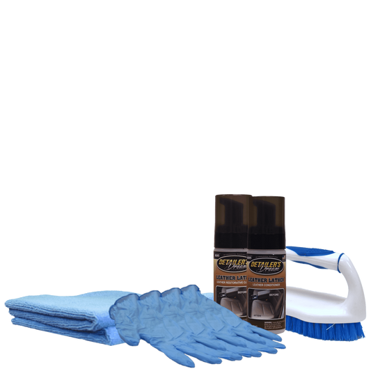 leather cleaner kit

leather conditioner set

car leather care kit

leather protection kit

LEATHER LATHER