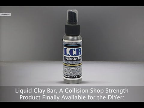 Liquid Clay Bar; Collision Shop Strength Product