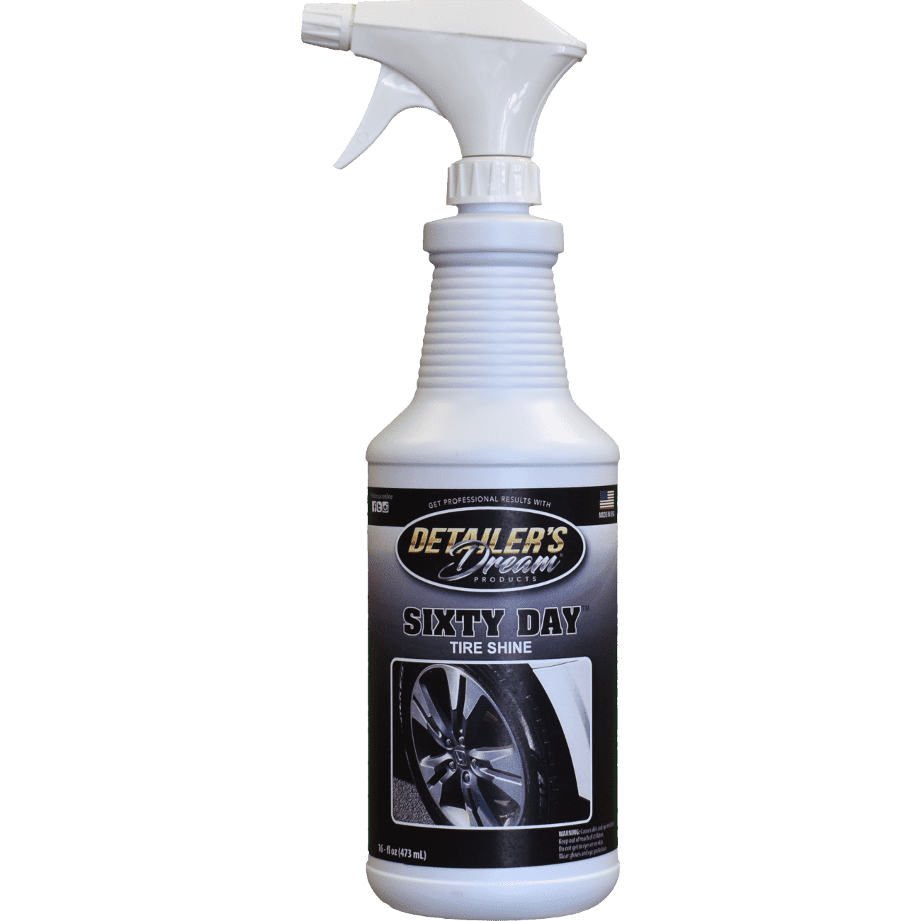 SIXTY DAY™-The "Once a Season"™ Tire Shine-Detailer's Dream